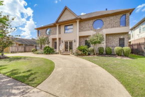 Elegant Houston Home with Gazebo and Game Room!
